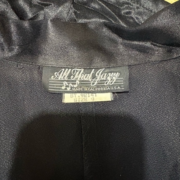 Vintage All that Jazz Black Skirt Set - Picture 7 of 14